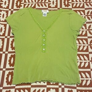 Vintage 100% Cotton Talbots Top